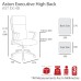 Aston Executive High Back Chair Aston Executive High Back Chair